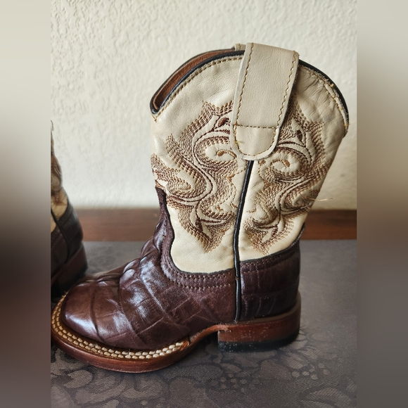 Tanner Mark Kids' Caiman Boot - Picture 5 of 14